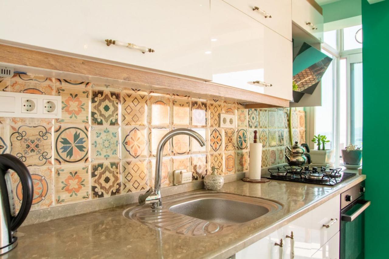 Flat With Great View And Central Location In Konak İzmir Extérieur photo